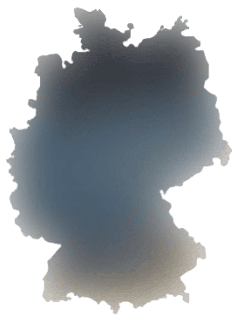 Abstrakte Karte von Deutschland